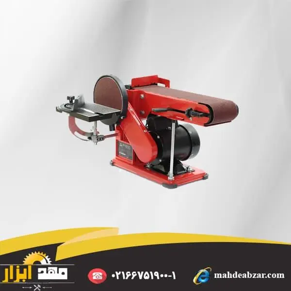 سنباده نواری و دیسکی رومیزی محک کد BDS-15/10 - 2