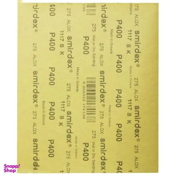 ورق سنباده اسمیردکس مدل P400 Alox