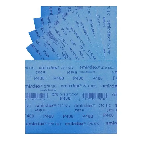 ورق سنباده اسمیردکس مدل P400 SIC بسته 5 عددی
