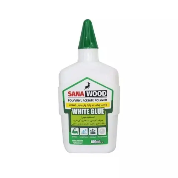 چسب چوب سانا وود  حجم 100 میلی لیتر