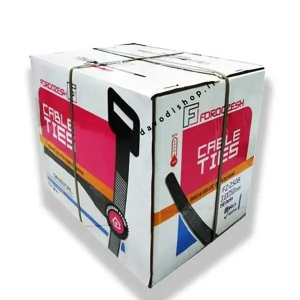 بست کمربندی پلاستیکی فروزش 10سانتیمتر عرض 2.5 میلیمتر (FOROZESH)