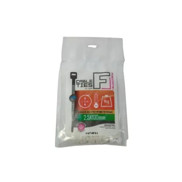 بست کمربندی پلاستیکی فروزش 10سانتیمتر عرض 2.5 میلیمتر (FOROZESH)