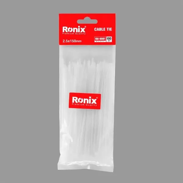 بست کمربندی150 میلیمتر رونیکس مدل RH-9991 بسته 100 عددی