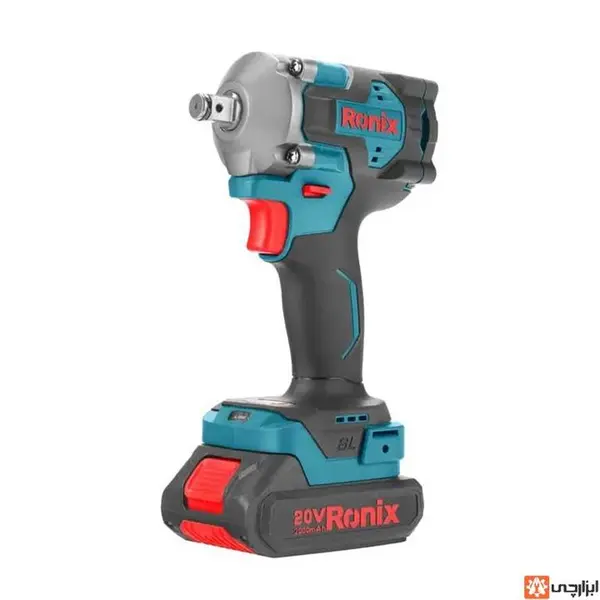 آچار بکس شارژی 20 ولت براش لس 350 نیوتن متر رونیکس مدل Ronix 8654