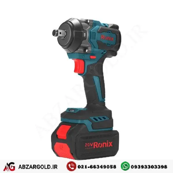آچار بکس شارژی براشلس رونیکس مدل Ronix 8655 - 2