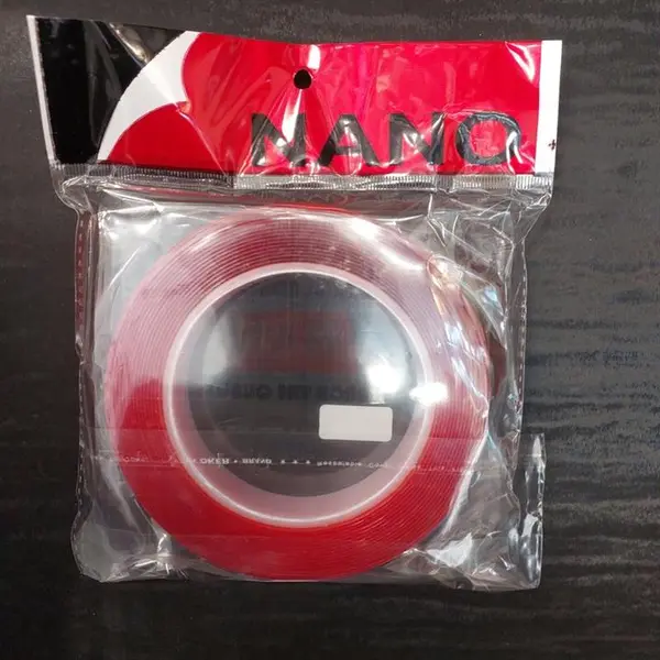 چسب دوطرفه نانو ژله ای عرض2سانت طول 5 متر کیفیت فوق العاده