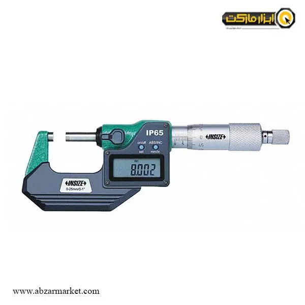 میکرومتر دیجیتال خارج سنج 25-0 اینسایز مدل insize 3108-25A