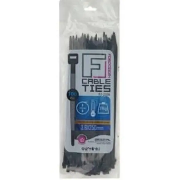 بست کمربندی 25 سانتی متری جاینت لاک مدل GT-250M-C بسته 100 عددی