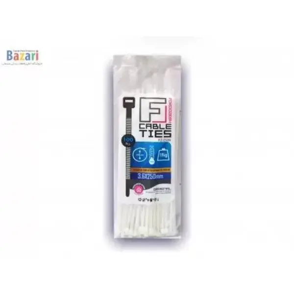 بست کمربندی 25 سانتی متری جاینت لاک مدل GT-250M-C بسته 100 عددی