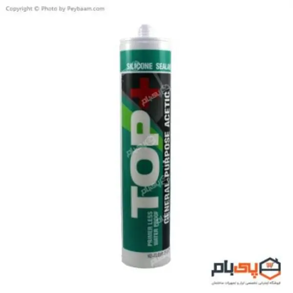 چسب سیلیکون آکواریوم تاپ پلاس غفاری حجم 260 میلی لیتر
