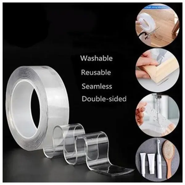 چسب نسوز دوطرفه شیشه ای عرض 3سانت