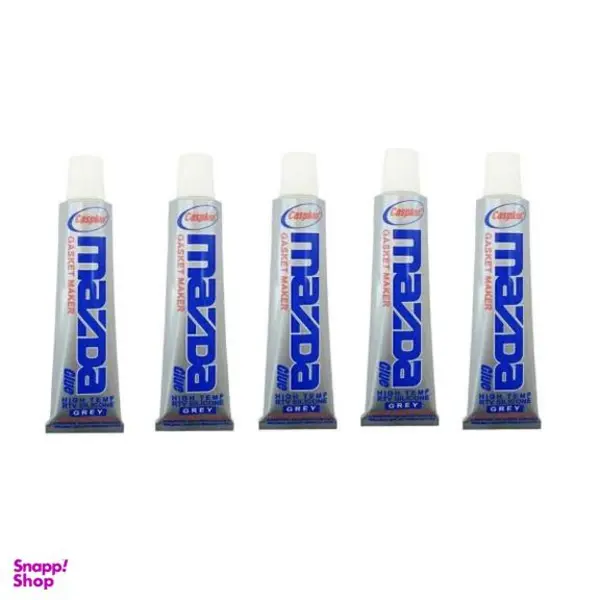 چسب سیلیکون کاسپین مدل واشر ساز وزن 30 گرم بسته 5 عددی