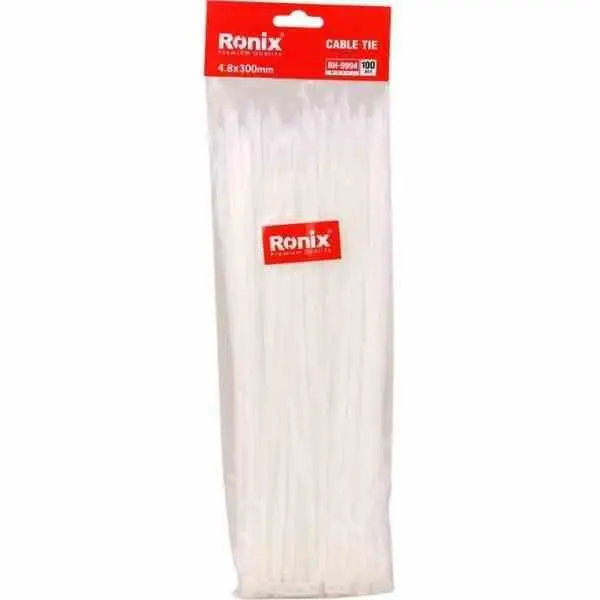 بست کمربندی 30 سانتی متری رونیکس مدل RH-9994 بسته 100 عددی