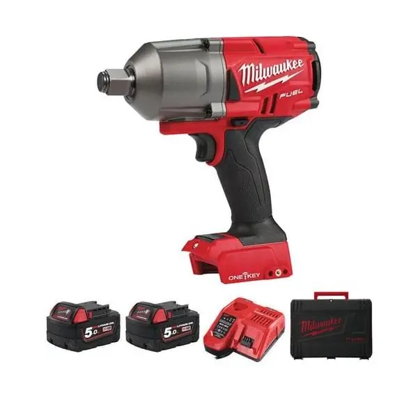 بکس شارژی میلواکی 3/4 اینچ براشلس 18 ولت لیتیوم مدل M18 ONEFHIWF34-502X - 3