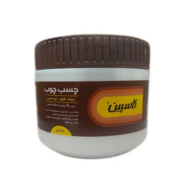 چسب چوب کاسپین مدل 001  وزن 450 گرم