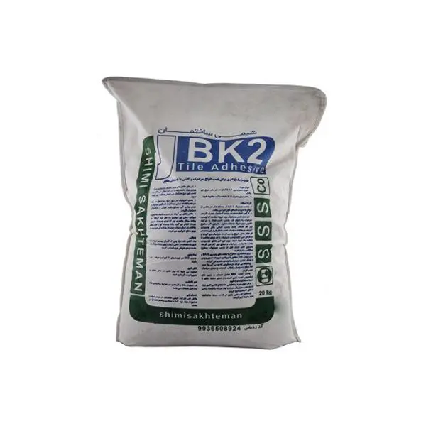 چسب کاشی شیمی ساختمان مدل BK2 وزن 20 کیلوگرم