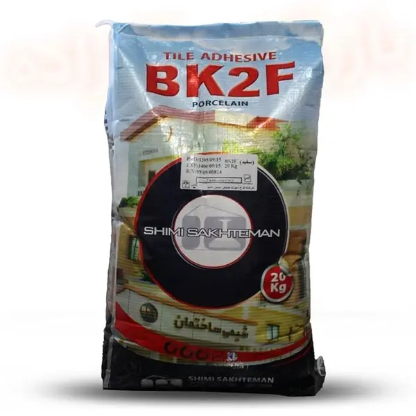 چسب کاشی شیمی ساختمان مدل BK2 وزن 20 کیلوگرم
