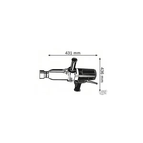 آچار بکس ضربه ای GDS30 بوش - 4