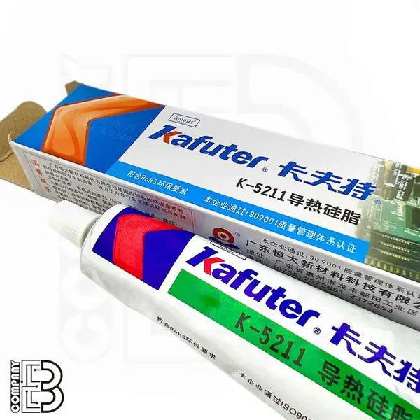 چسب سیلیکون کافوتر مدل K-5211 وزن 60 گرم