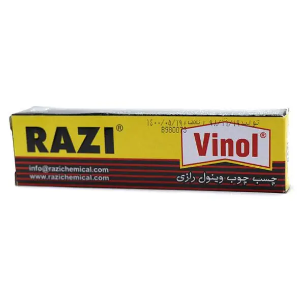 چسب چوب رازی مدل Vinol حجم 60 میلی لیتر