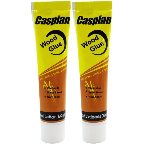 چسب چوب کاسپین مدل Washable حجم 47 گرم بسته 2 عددی - 2
