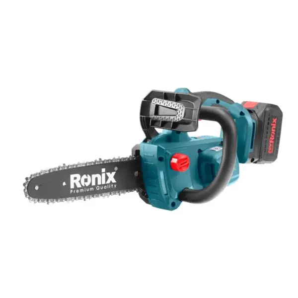اره درخت بر زنجیری شارژی براشلس رونیکس 25 سانتی متر 20 وات مدل Ronix 8651 - 5