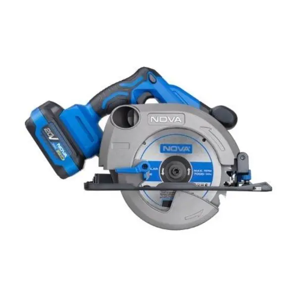اره دیسکی شارژی نووا 7742 (موتور براشلس)