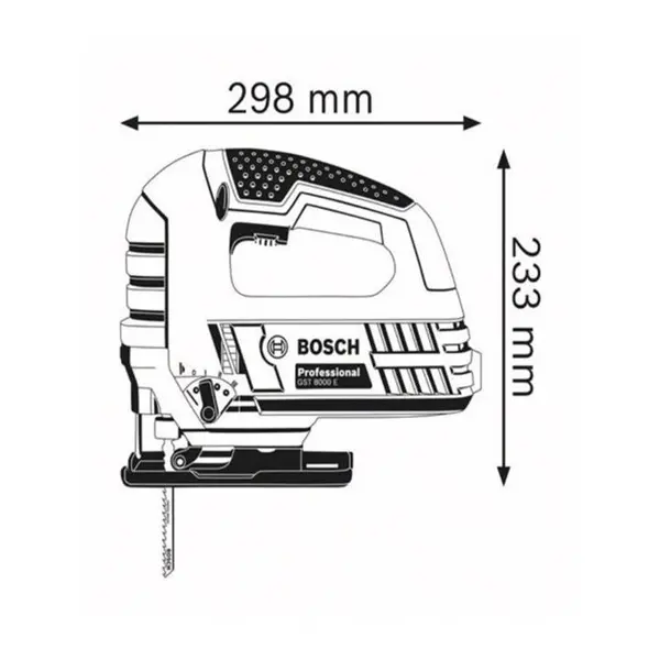اره عمودبر بوش مدل GST 8000 E - 4