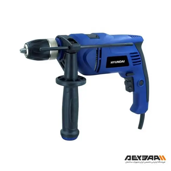 دریل برقی چکشی 13 میلی‌متری 850 وات هیوندای مدل HP853-A