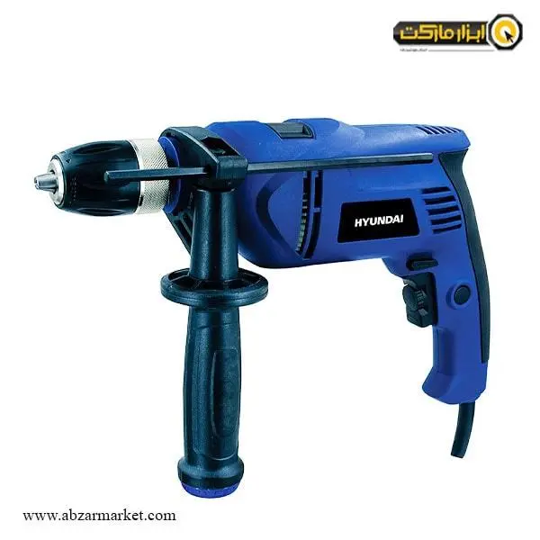 دریل برقی چکشی 13 میلی‌متری 850 وات هیوندای مدل HP853-A