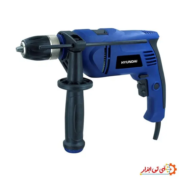 دریل برقی چکشی 13 میلی‌متری 850 وات هیوندای مدل HP853-A