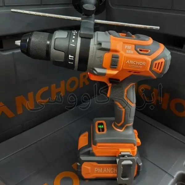 دریل چکشی شارژی براشلس 20 ولت آنکور تک باتری مدل DCE2