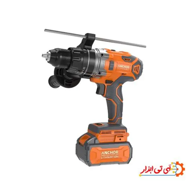 دریل چکشی شارژی براشلس 20 ولت آنکور تک باتری مدل DCE2