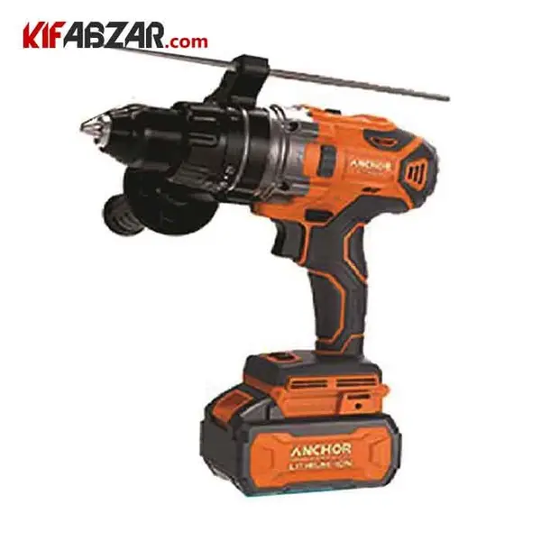 دریل چکشی شارژی براشلس 20 ولت آنکور تک باتری مدل DCE2