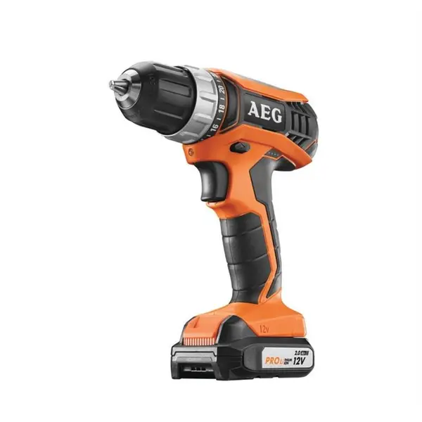 دریل شارژی چکشی 2 سرعته 12 ولت لیتیومی AEG مدل BSB12G3LI-202C