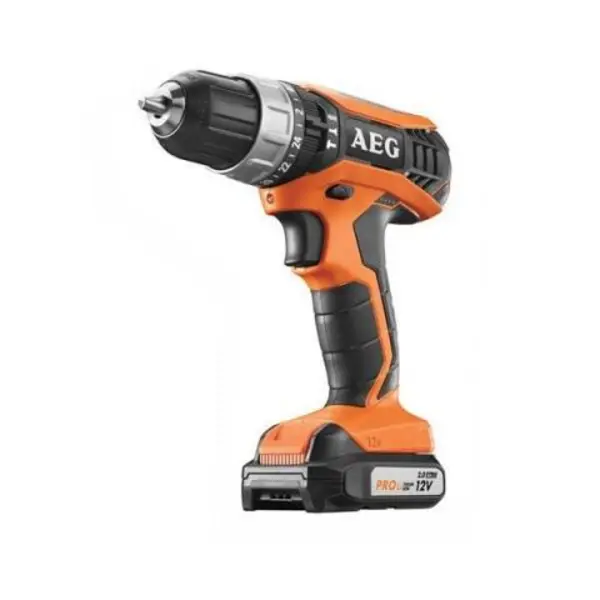 دریل شارژی چکشی 2 سرعته 12 ولت لیتیومی AEG مدل BSB12G3LI-202C