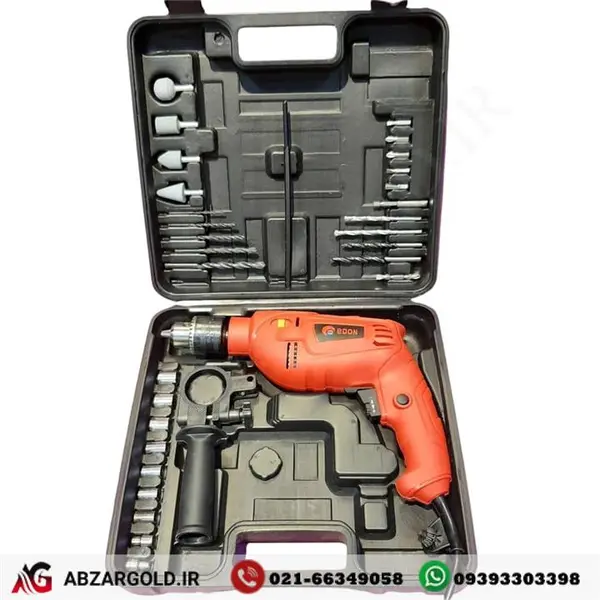 مجموعه 31 عددی دریل چکشی ادون مدل ED-1328TZ
