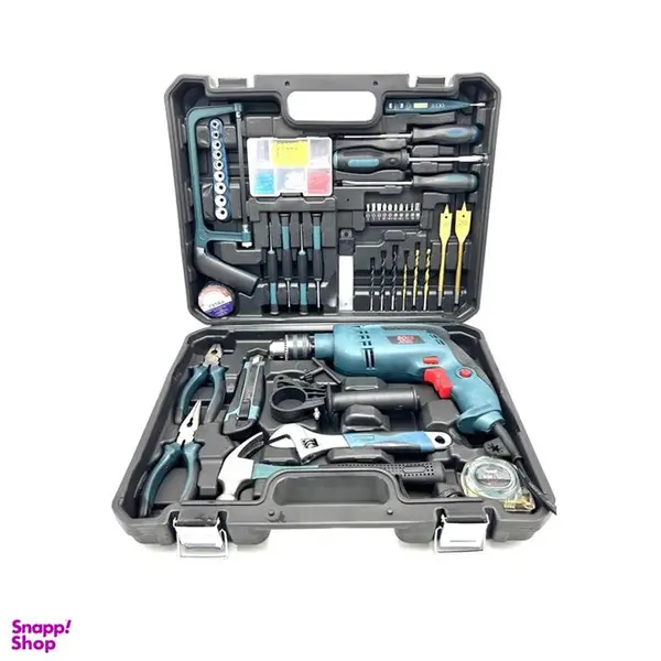 مجموعه 48 عددی دریل چکشی باس مدل BS617