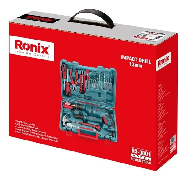 مجموعه دریل چکشی رونیکس مدل RS-0001 - 6