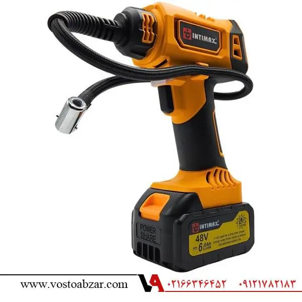 کمپرسور هوا دوکاره شارژی اینتیمکث کد 0413