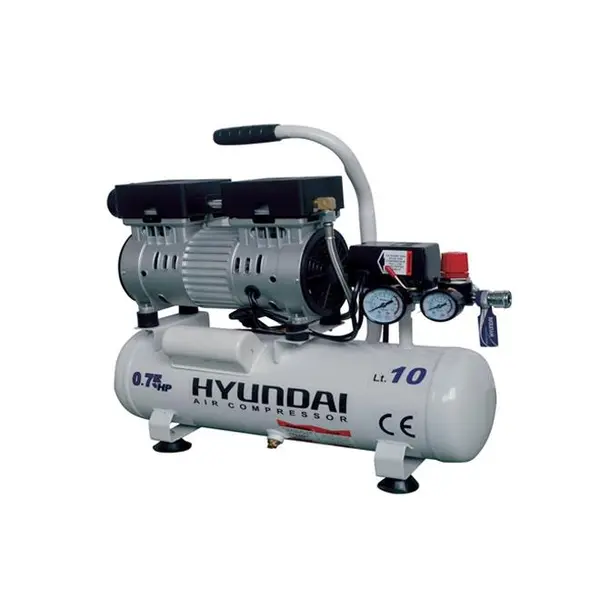 کمپرسور باد 10 لیتری بی صدا (سایلنت) هیوندای مدل AC-1075 - 3