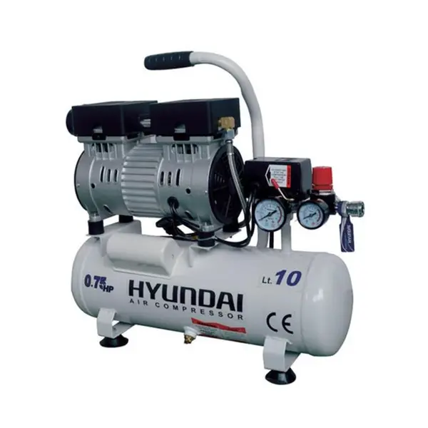 کمپرسور باد 10 لیتری بی صدا (سایلنت) هیوندای مدل AC-1075 - 2