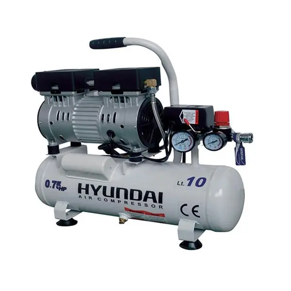 کمپرسور باد 10 لیتری بی صدا (سایلنت) هیوندای مدل AC-1075 - 6