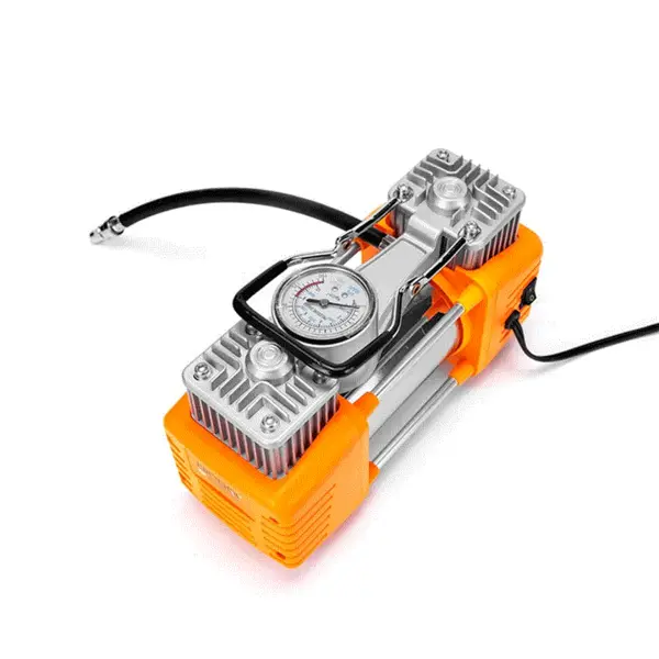 کمپرسور 12 ولت جفت سیلندر دینگشی مدل 108004 – DINGQI ART