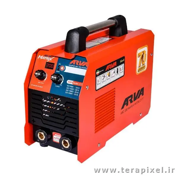 دستگاه جوشکاری اینورتر 200 آمپر آروا مدل 2177
