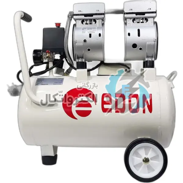 کمپرسور هوا 25 لیتری سایلنت ادون مدل ED550-25L - 5
