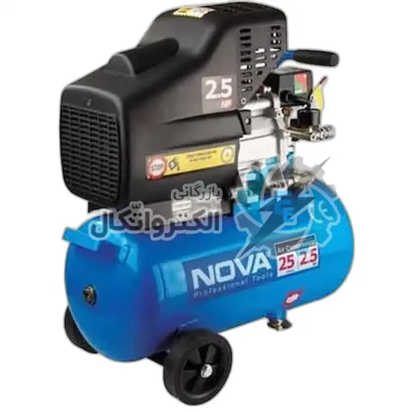 کمپرسور باد 25 لیتری نووا NTA 9025 - 6