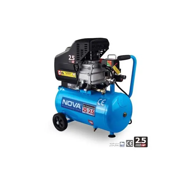 کمپرسور باد 25 لیتری نووا NTA 9025 - 4