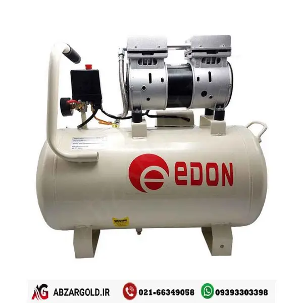 کمپرسور باد ادون 50 لیتری سایلنت مدل ED550-50L - 3