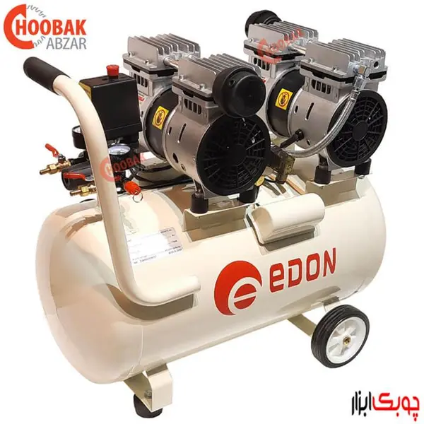 کمپرسور باد ادون 50 لیتری سایلنت مدل ED550-50L - 4